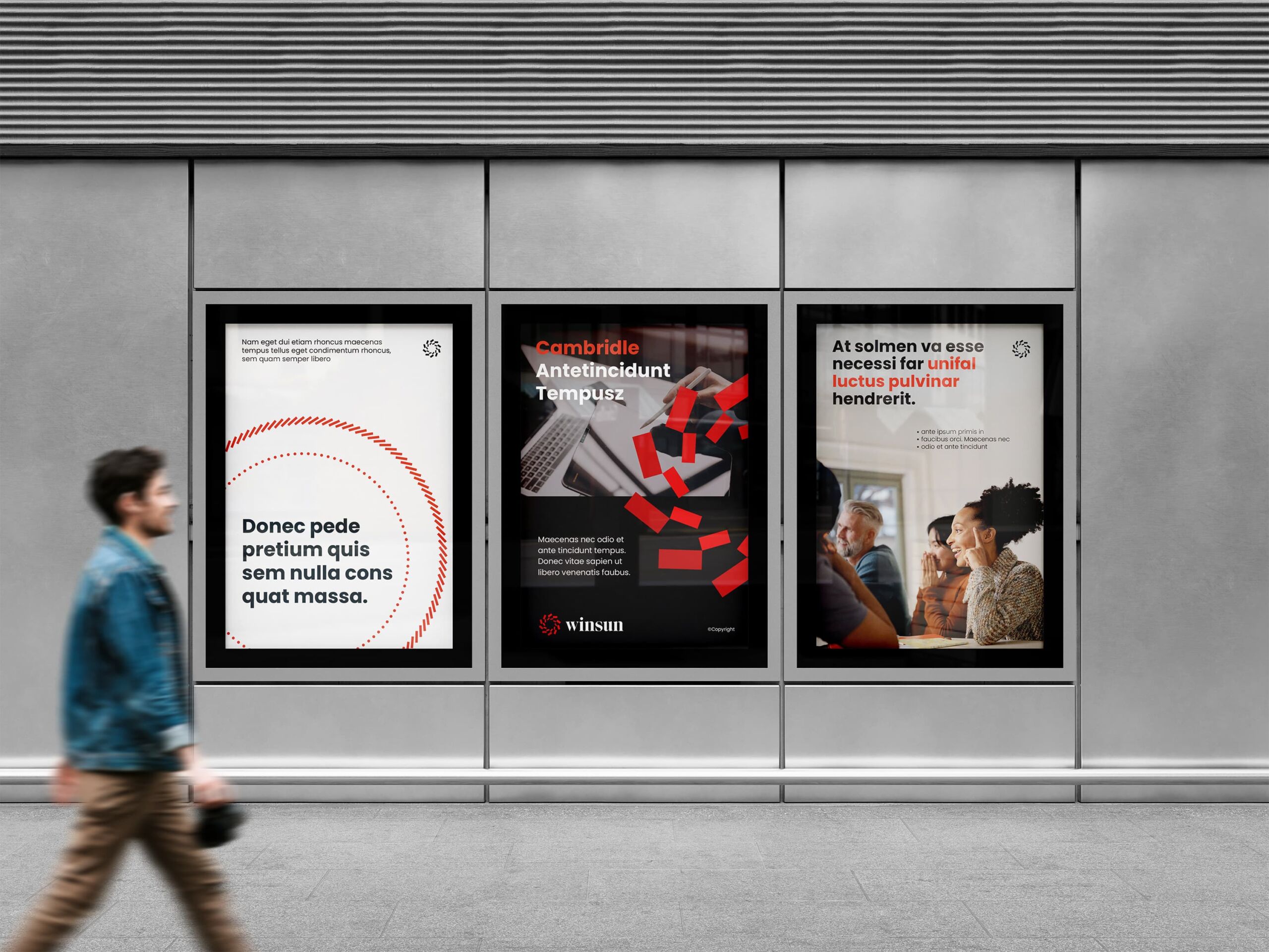 WINSUN poster series display